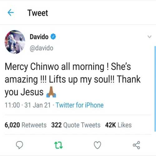 Mercy Chinwo tweet 1 mp3 download free